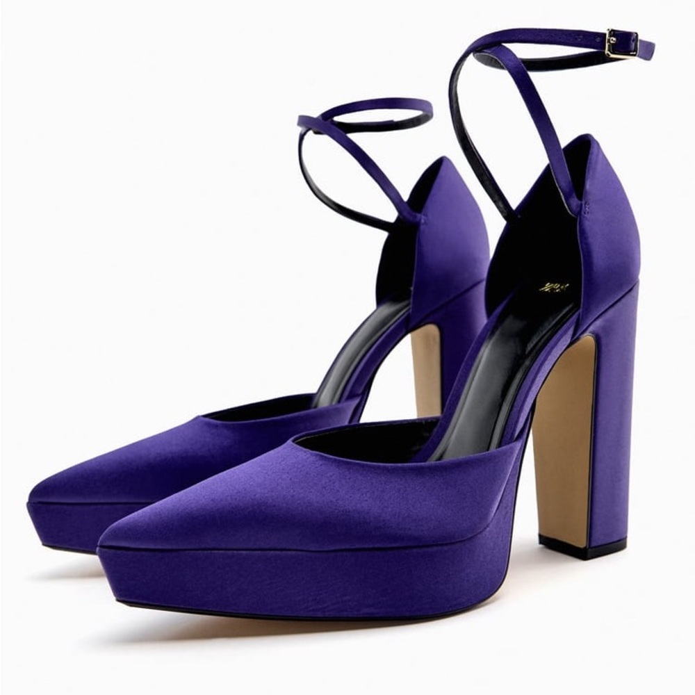Price Firm - ZARA Leather Platforms